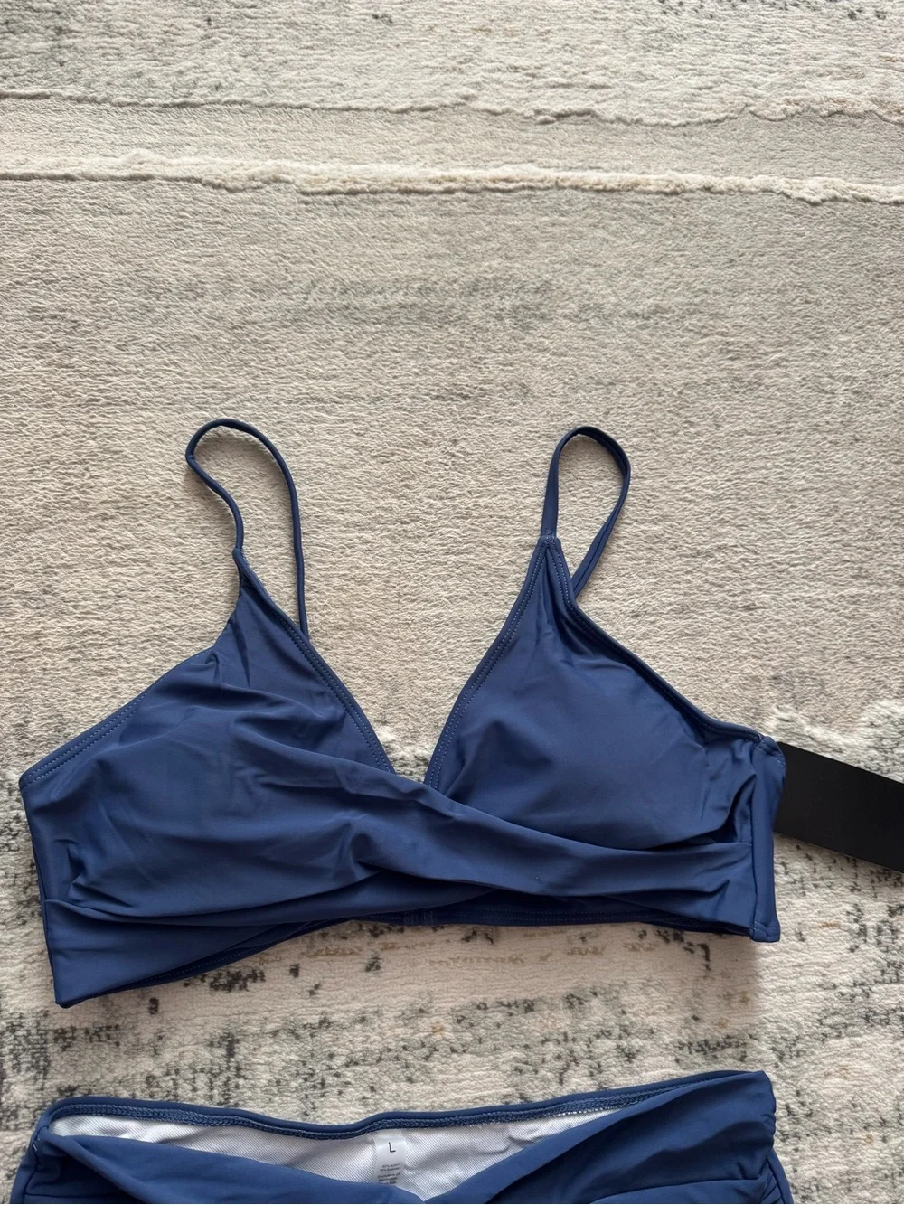 🆕 Amazon Zojuyozio Two Piece Twist Front High Waisted Bikini Sets